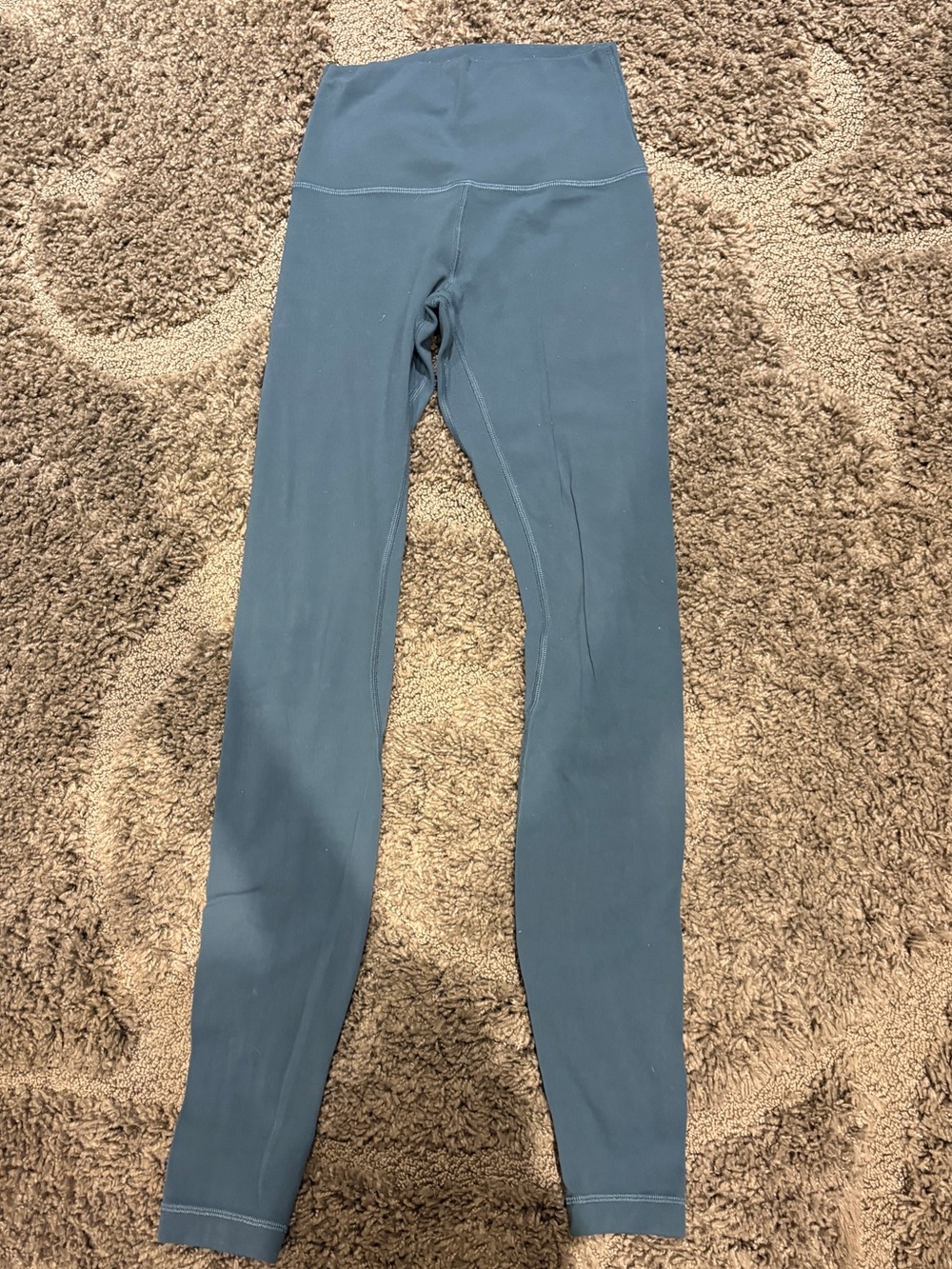 Teal Lululemon Align Leggings